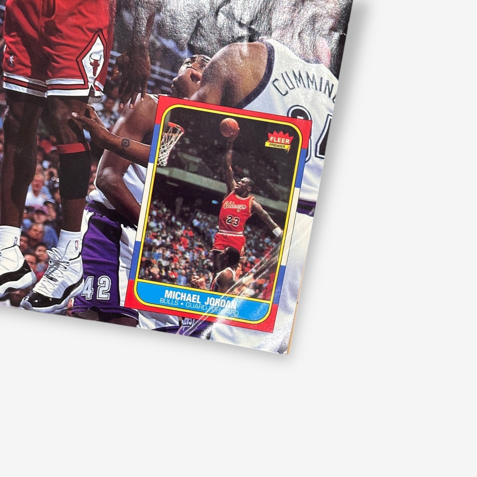 1996 Michael Jordan - Still Soaring - Beckett Basketball Month #74