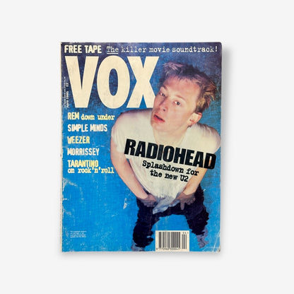 1995 Radiohead - Splashdown For The New U2 - VOX Magazine