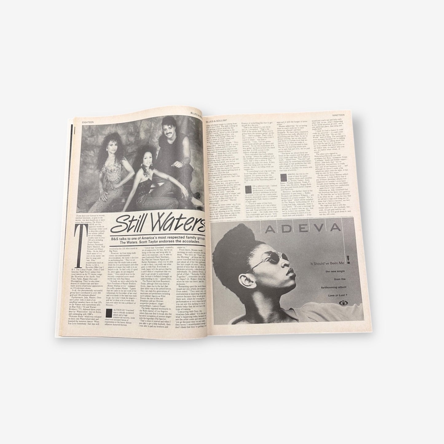 1991 Public Enemy - Blues & Soul Magazine Issue 597