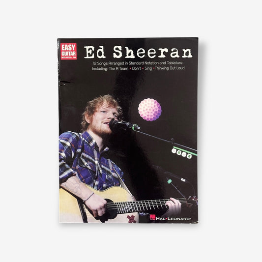 Ed Sheeran Easy Guitar Paperback Music Sheet Book 2015