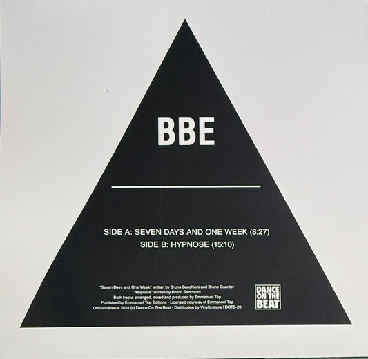 BBE – Seven Days And One Week 12" Blue Translucent Vinyl