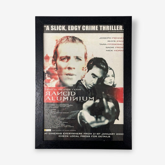 Framed Melody Maker A4 Magazine Poster - Rancid Aluminium 2000