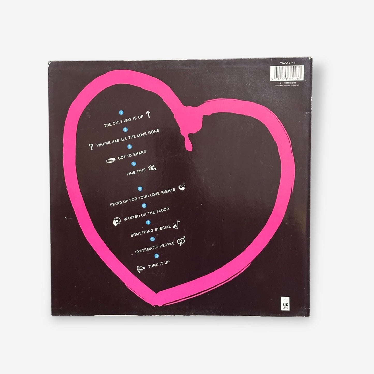 YAZZ - Wanted Vinyl Record 1988