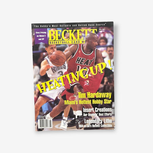 1997 Glen Rice - Heating Up! - Beckett Basketball Month #83