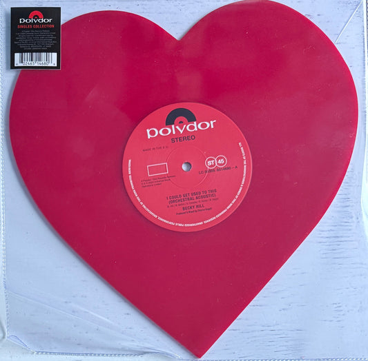 Becky Hill – I Could Get Used To This Red Heart Shaped Vinyl 2024