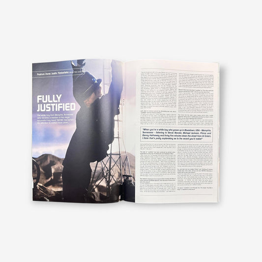 2002 Justin Timberlake - In Sync With His Urban Roots - Blues & Soul Magazine Issue 883