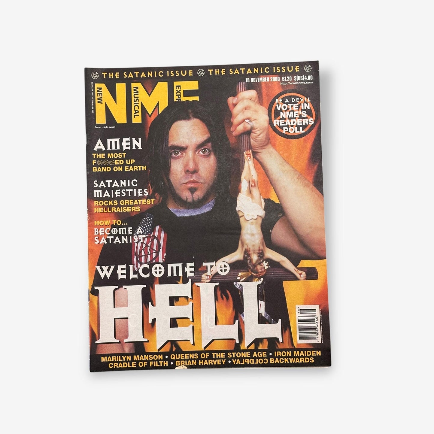 2000 Amen - Welcome To Hell - NME Magazine