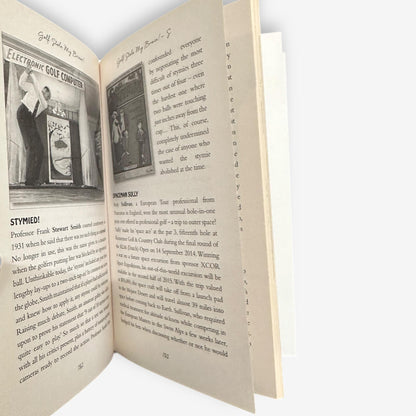 Golf Stole My Brain - And Other Strange Golfing Tales - Hardback Book (Dale Concannon) 2015