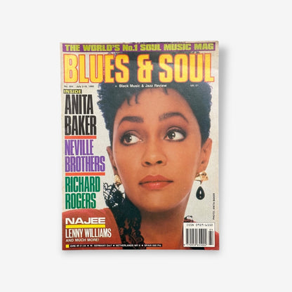 1990 Anita Baker - Blues & Soul Magazine Issue 564