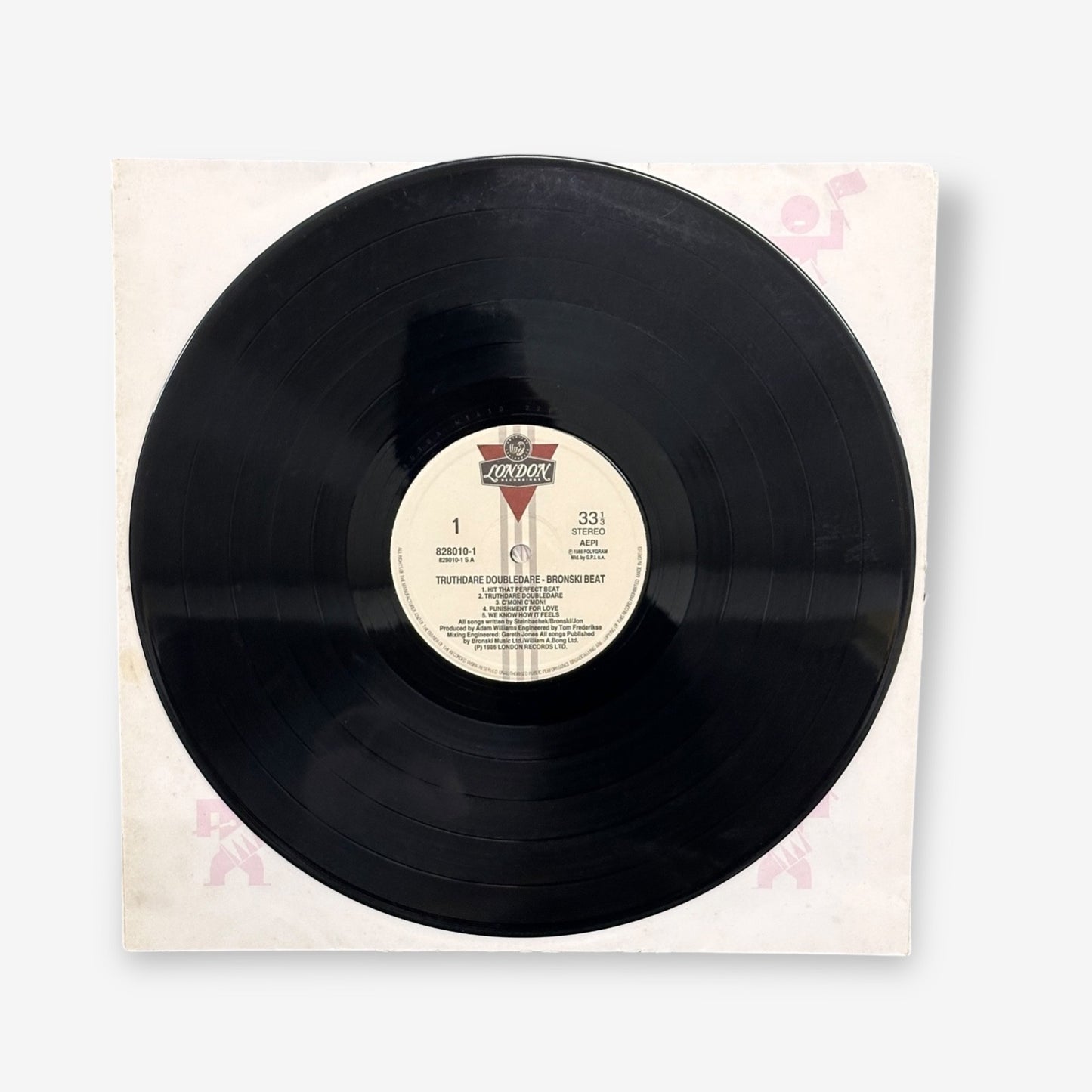 Bronski Beat - Truthdare Doubledare Vinyl Record 1986