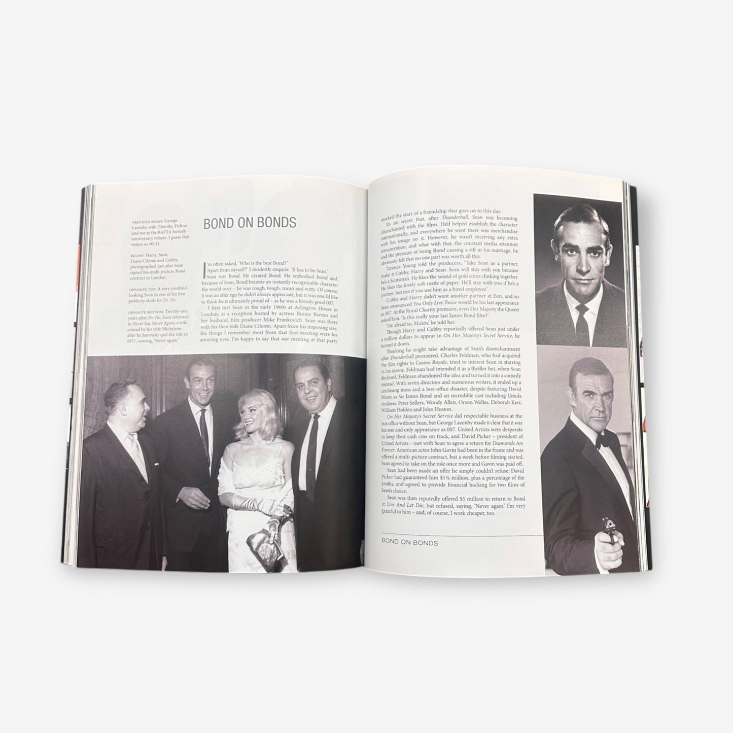 Bond On Bond - The Ultimate Book Paperback Book (Rodger Moore) 2015