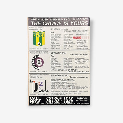 1990 The Time - Blues & Soul Magazine Issue 570