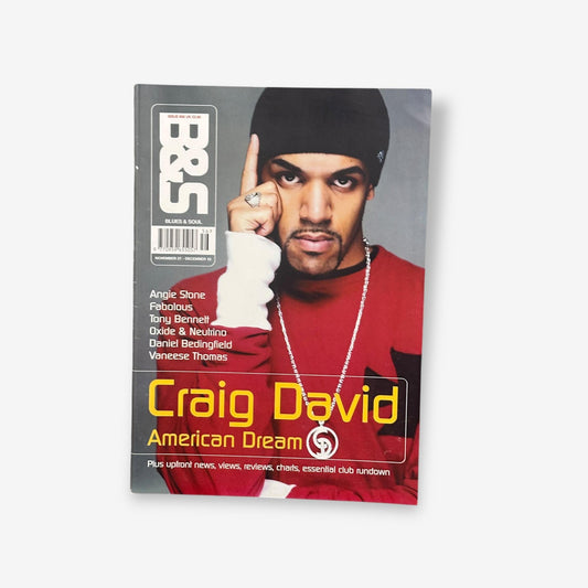 2001 Craig David - American Dream - Blues & Soul Magazine Issue 856