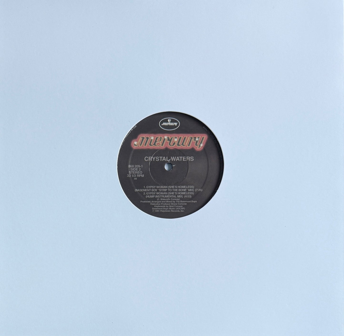 Crystal Waters – Gypsy Woman (She’s Homeless) – Mercury – 2022