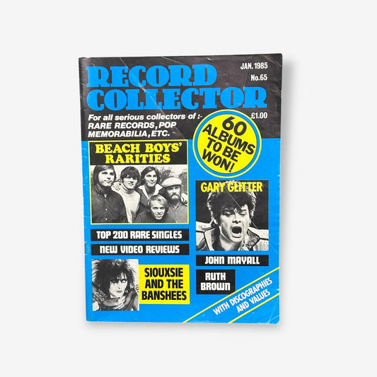 1985 Beach Boys&#39; Rarities - Record Collector Magazine No. 65
