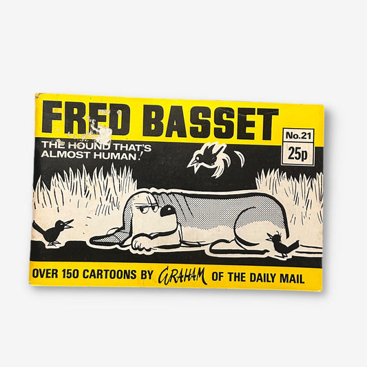 Fred Basset The Hound That&#39;s Almost Human No.21 - Comic Joke Book