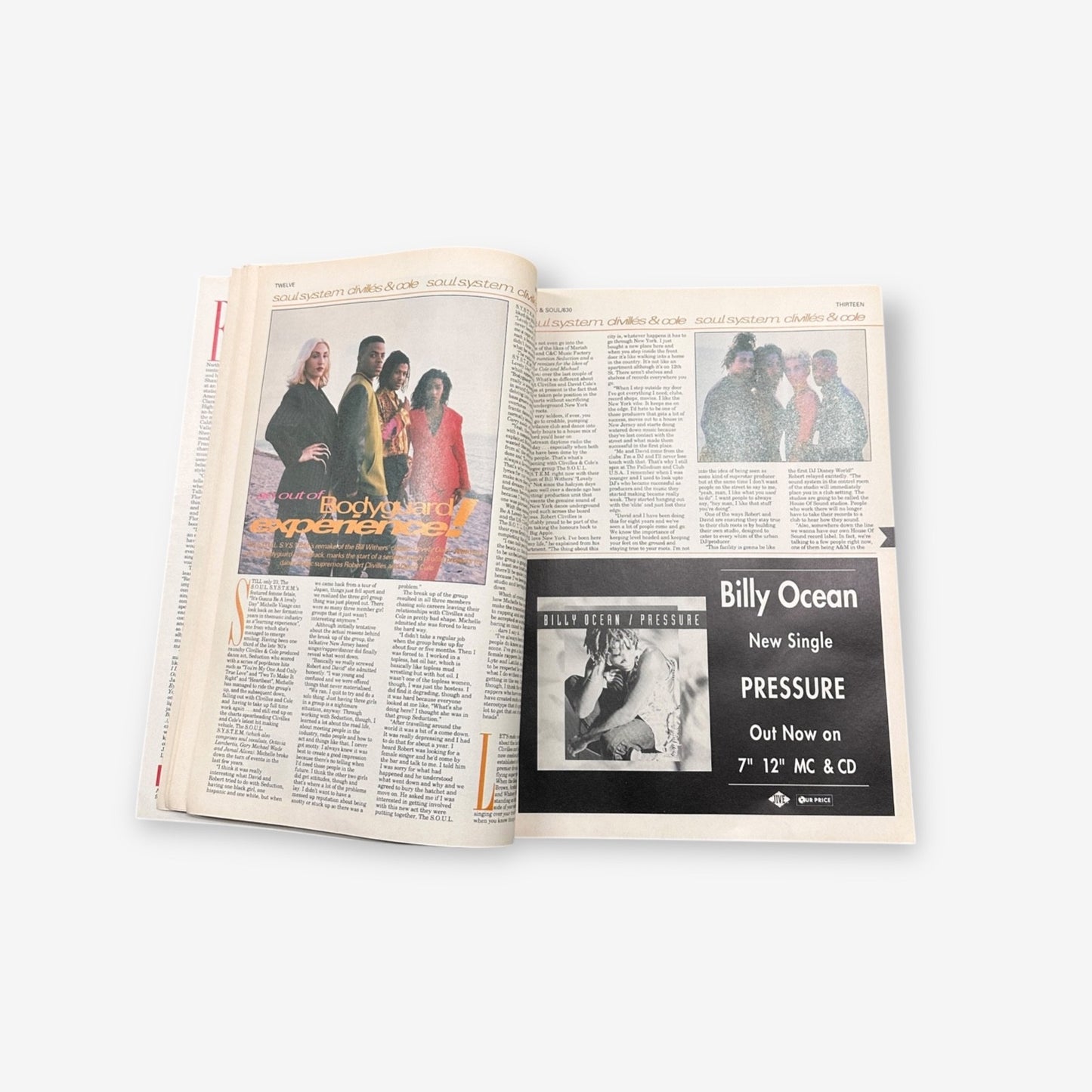 1993 The S.O.U.L S.Y.S.T.E.M - Blues & Soul Magazine Issue 630