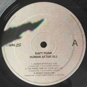 Daft Punk – Human After All [2×LP Vinyl Reissue, 2022] Electronic / Dance