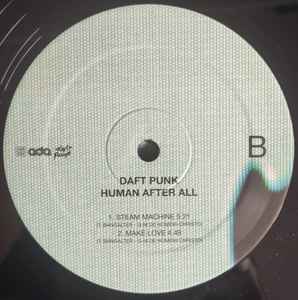 Daft Punk – Human After All [2×LP Vinyl Reissue, 2022] Electronic / Dance
