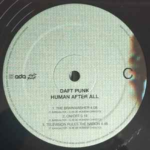 Daft Punk – Human After All [2×LP Vinyl Reissue, 2022] Electronic / Dance