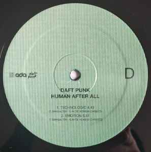 Daft Punk – Human After All [2×LP Vinyl Reissue, 2022] Electronic / Dance