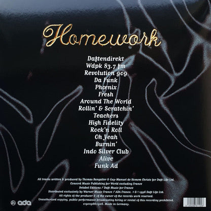 Daft Punk – Homework • 2×Vinyl LP, 2022 Pressing