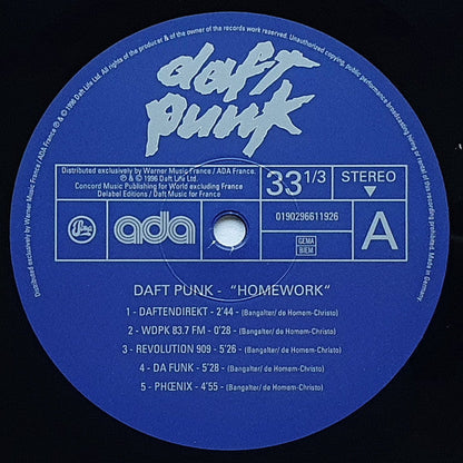 Daft Punk – Homework • 2×Vinyl LP, 2022 Pressing