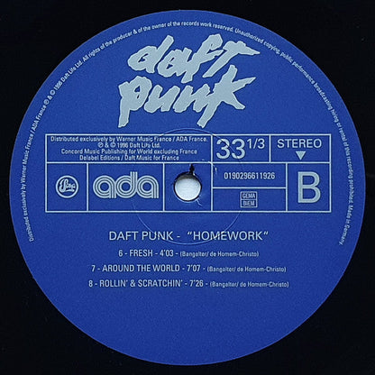 Daft Punk – Homework • 2×Vinyl LP, 2022 Pressing