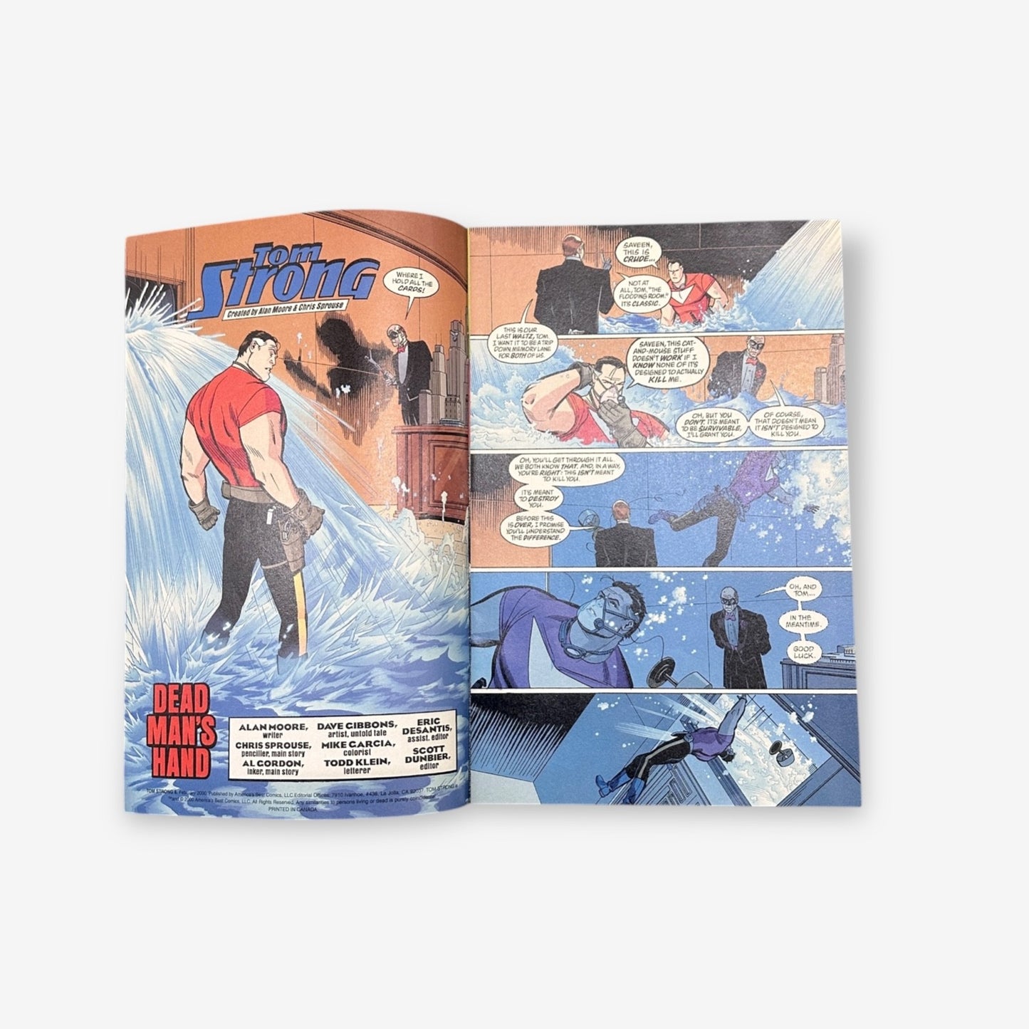 Tom Strong Monthly Comic Book February 2000 #6