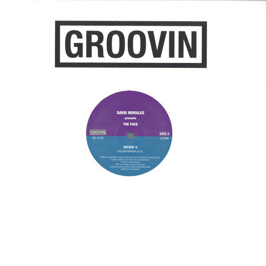 Needin’ U – David Morales presents The Face • 1998 Classic Piano/Disco House 12″ Single