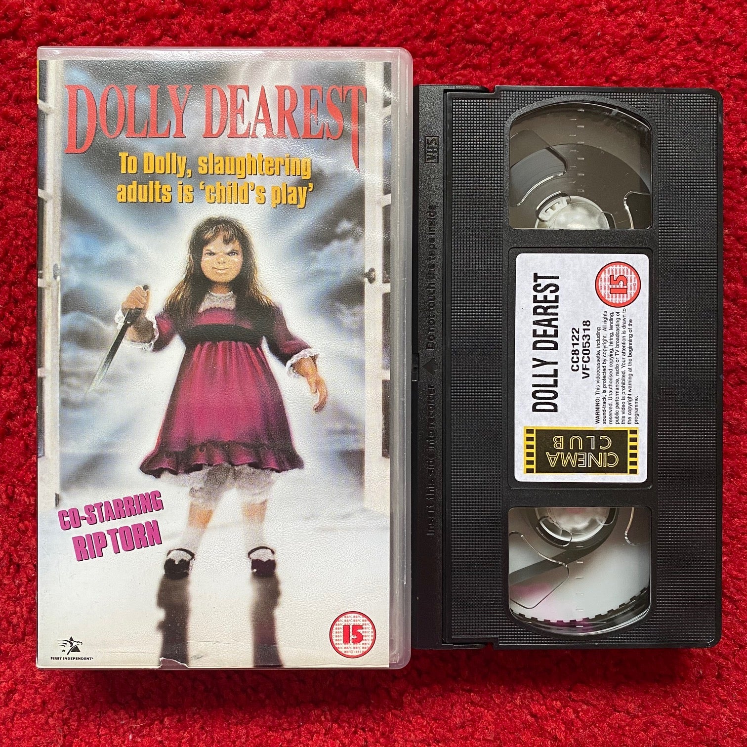 Dolly Dearest VHS Video (1991) CC8122