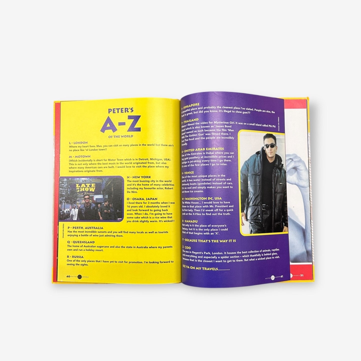 Peter Andre The Official Annual Hardback Book (Granddreams) 1998