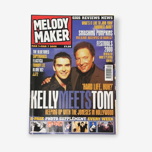 2000 - Kelly Meets Tom - Keeping Up With The Jonses - Melody Maker Magazine