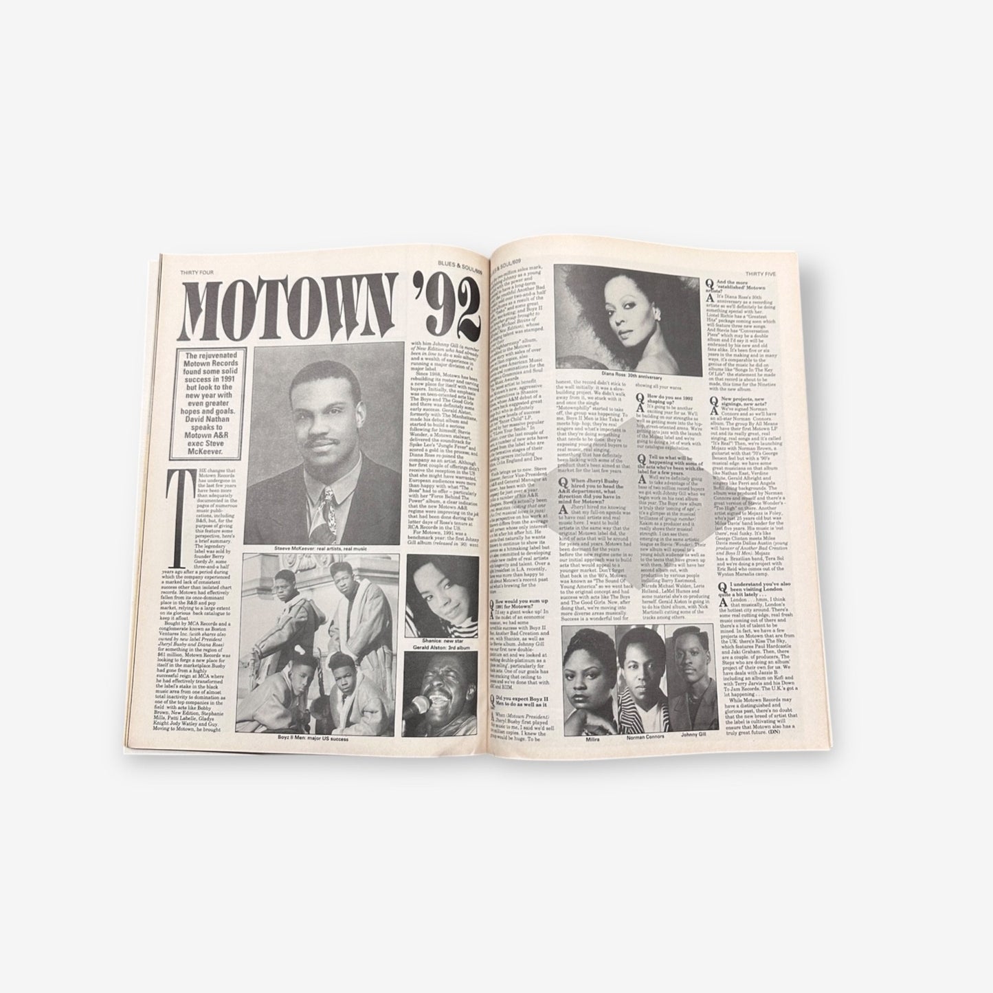 1992 En Vogue - Blues & Soul Magazine Issue 609