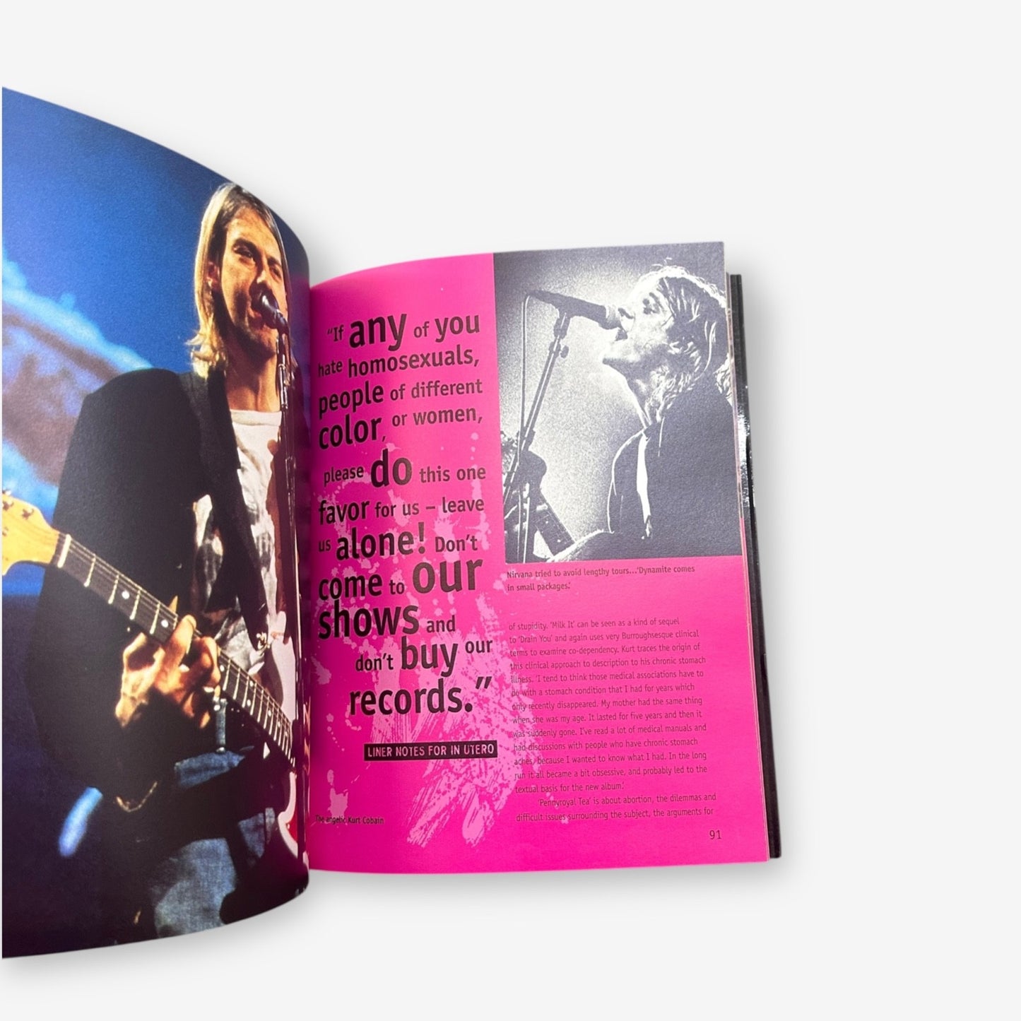 Nirvana Paperback Book (Jeremy Dean) 1996