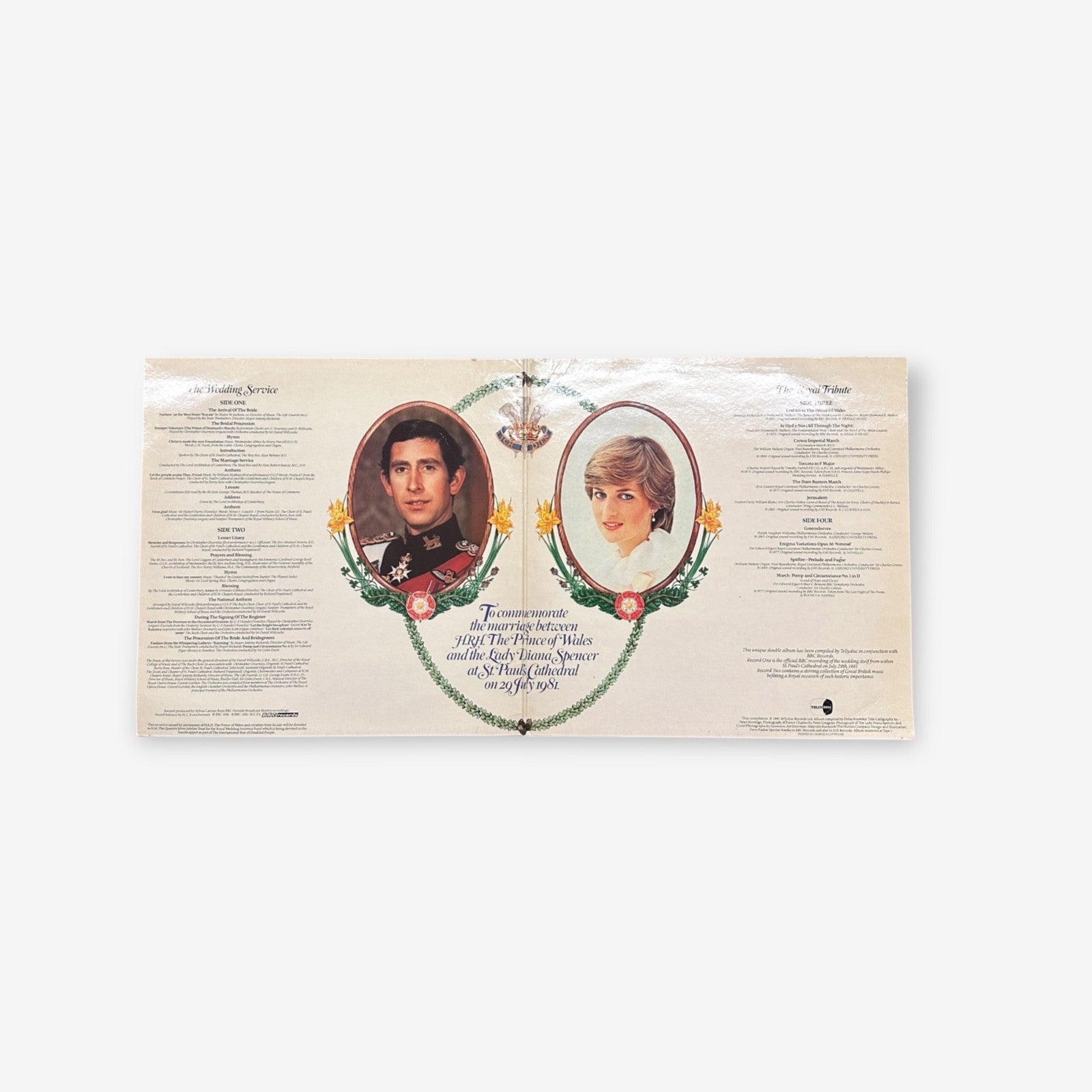 The Royal Tribute Vinyl Record 1981