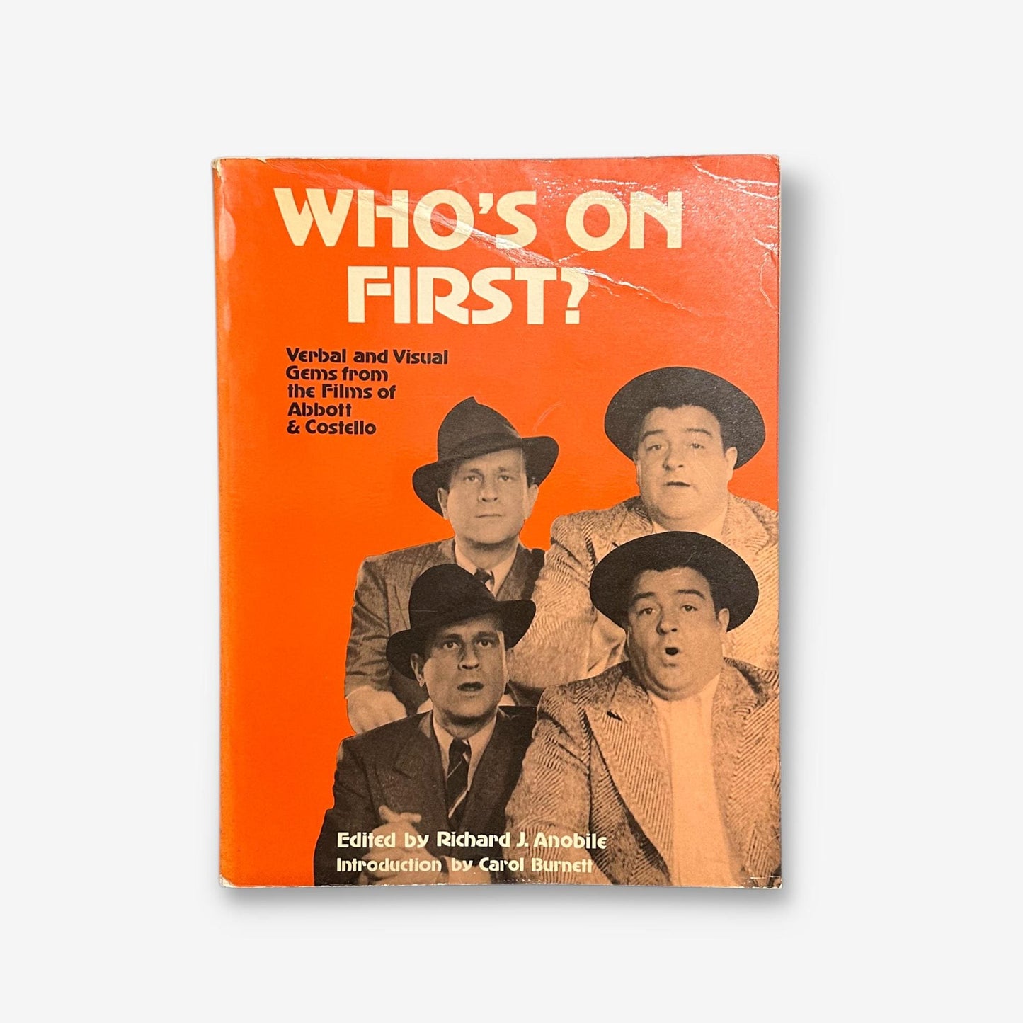 Who&#39;s On First? - Verbal And Visual Gems From The Films Of Abbott & Costello Paperback Book 1972
