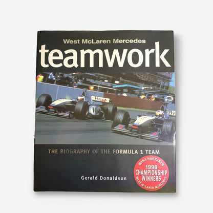 West McLaren Mercedes Teamwork - 1998 Hardback Book (Gerald Donaldson)