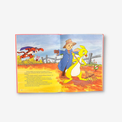 The New Adventures Of Winnie The Pooh - The Masked Offender 1990 Hardback Book (Disney)