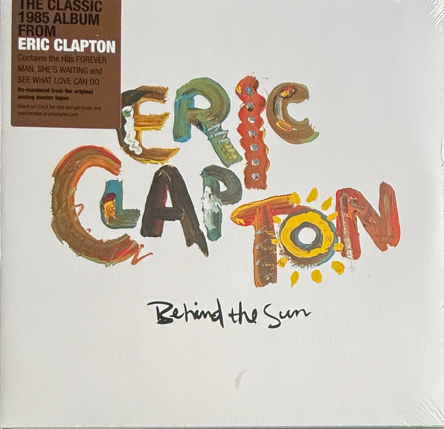 Eric Clapton – Behind The Sun – Reprise Records – 2018 Vinyl