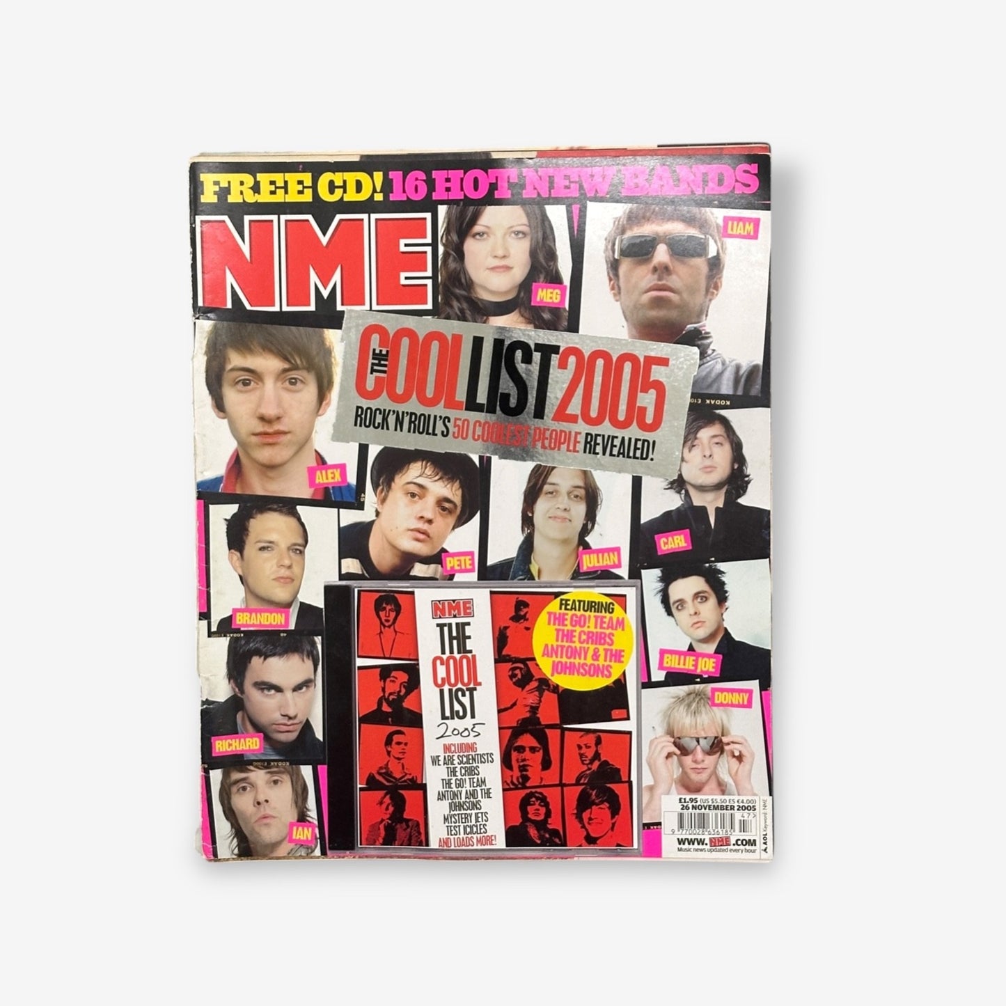 2005 The Cool List - Rock 'N' Rolls 50 Coolestr People Revealed - NME Magazine