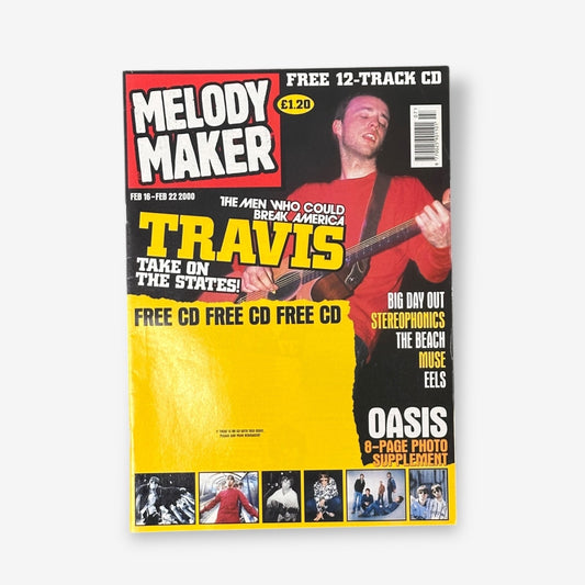 2000 Travis - Take On The States - Melody Maker Magazine