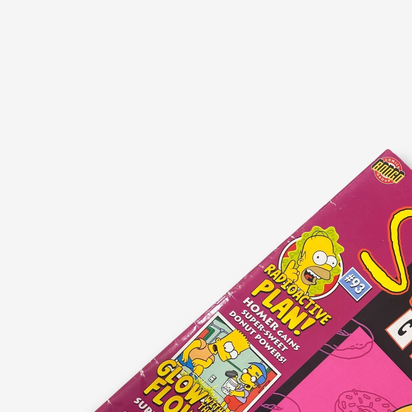 2004 Lard Lad Donuts - Simpsons Comics Magazine Issue 93