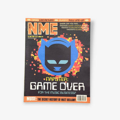 2000 Napster - Game Over (For The Music Business?) - Special Edition NME Magazine
