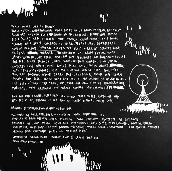 Foals – Antidotes (Vinyl LP, 2008 US Original Pressing, Sub Pop / Transgressive)