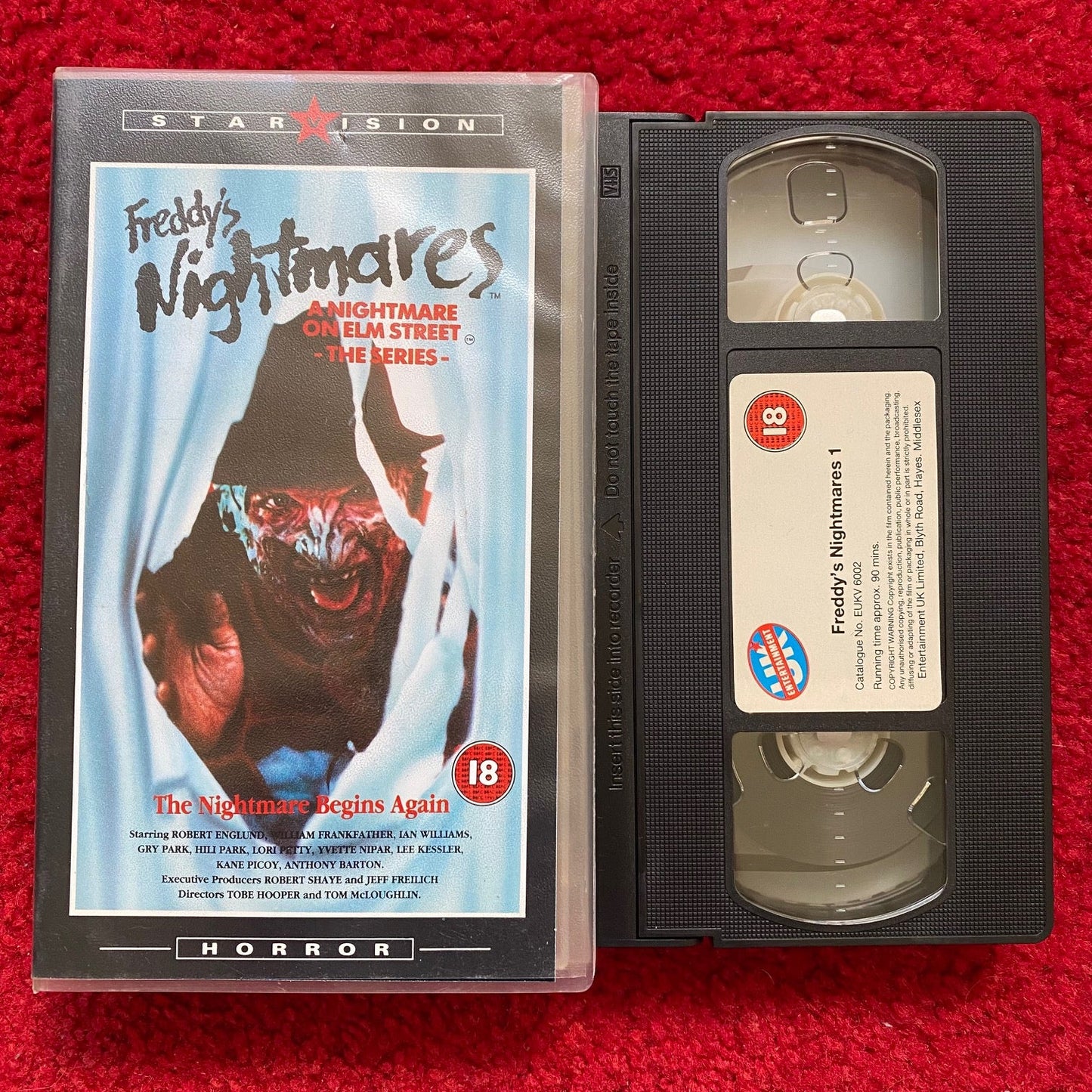 Freddy's Nightmares: The Series VHS Video (1988) EUKV6002