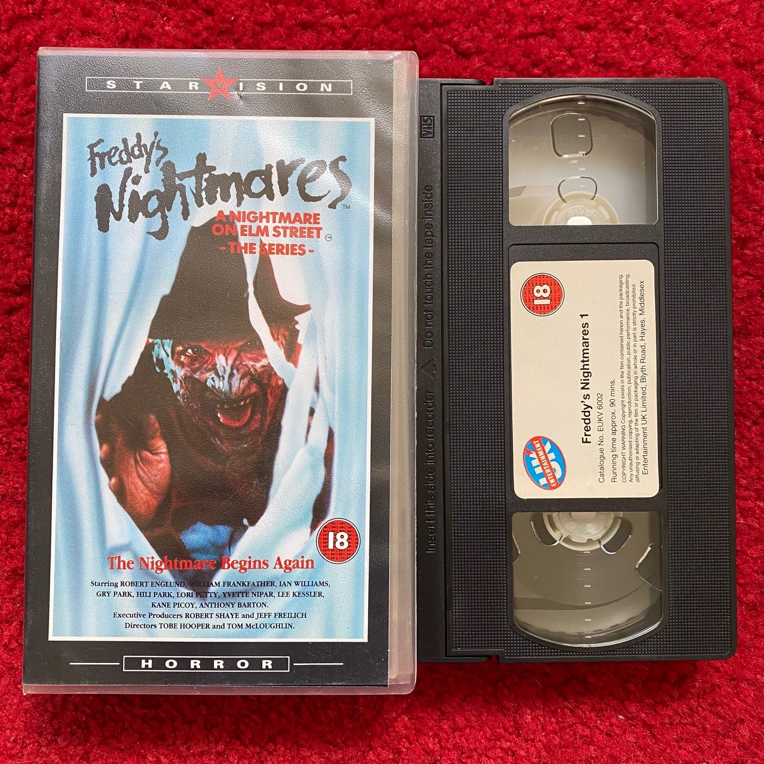 Freddy's Nightmares: The Series VHS Video (1988) EUKV6002
