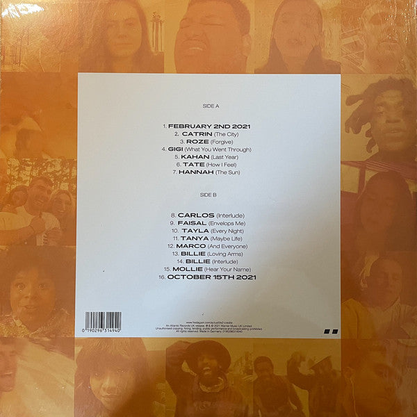 Fred again.. – Actual Life 2 (February 2 – October 15 2021) [Clear Vinyl LP, 2022 UK Electronic/Downtempo]