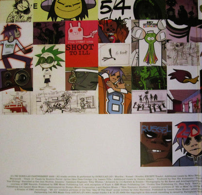 Gorillaz – Gorillaz 2LP Vinyl Hip Hop Alternative Classic Album New