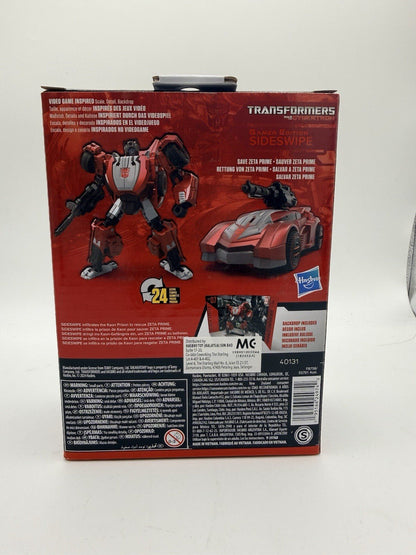 Hasbro Transformers Studio Series #07 Gamer Edition Sideswipe Action Figure